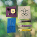 Métis Beadwork Kit | 5 Petal Flower Pin | Miyuki beads