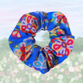 Handmade Floral Scrunchie: Indigenous Fabric Hair Tie