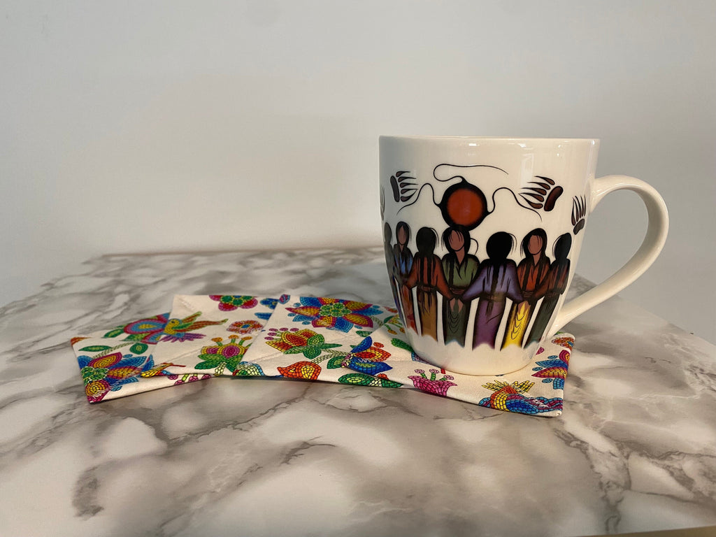 Handmade Fabric Coasters