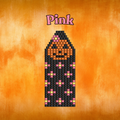 DIY Kit Jack-o-Lantern Fringe Earrings