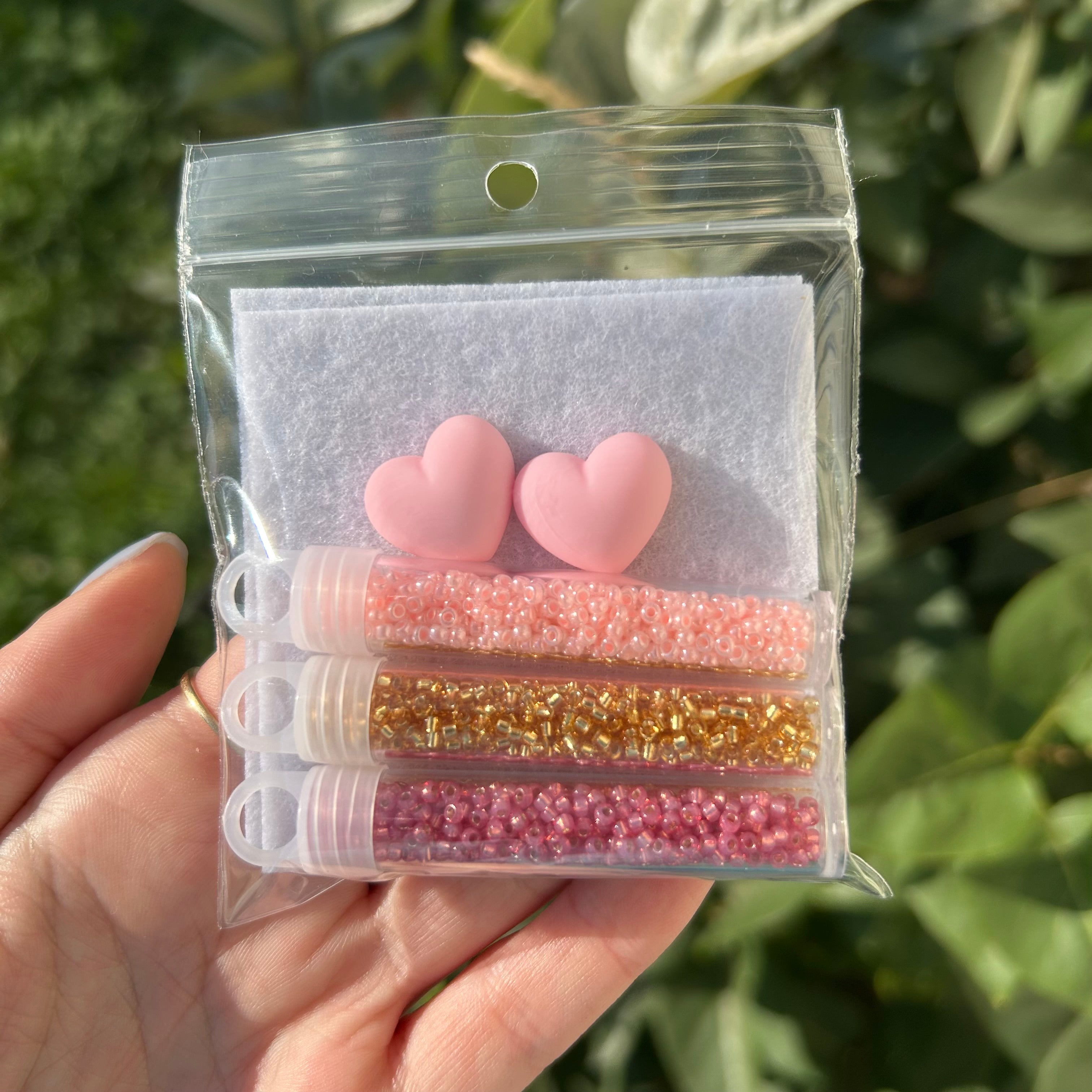 Heart Cabochon Beading Kit