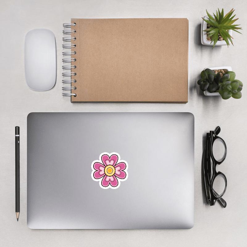 Métis Floral PNG | Indigenous Beadwork Inspired Heart Flower | Digital Download