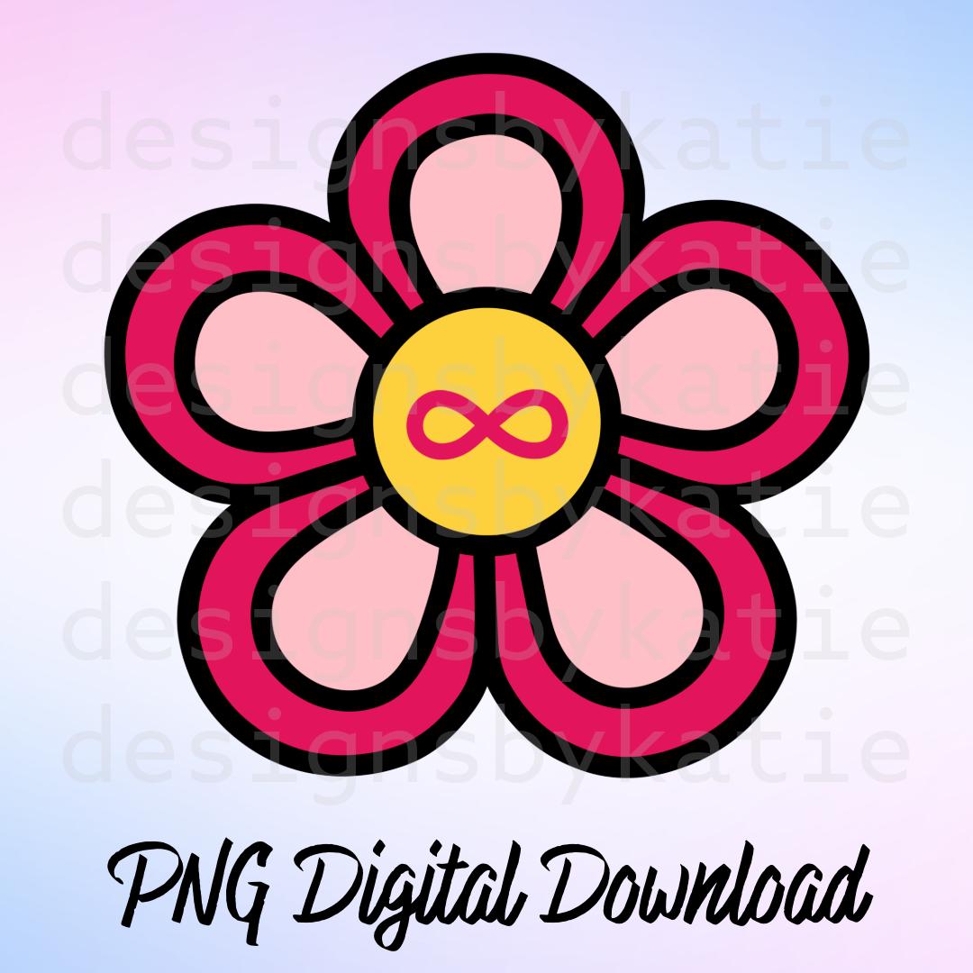 Métis Flower PNG Bundle | Indigenous Floral Infinity Symbol Digital Download Clipart