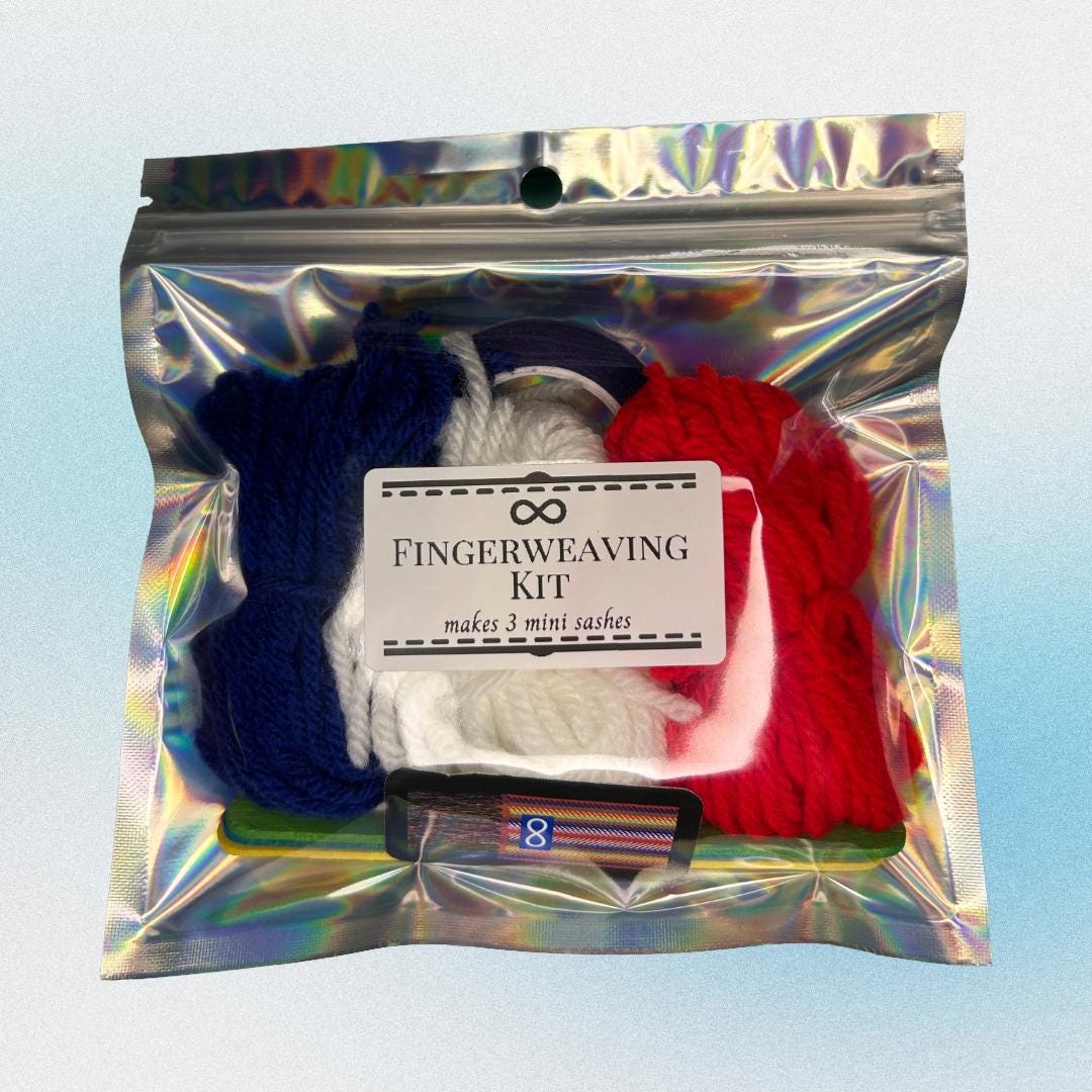 DIY Fingerweaving Kit