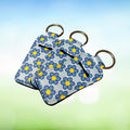 Lip Balm Holder with Keyring | Bag & Backpack Clip | Handmade Accessory | Indigenous design