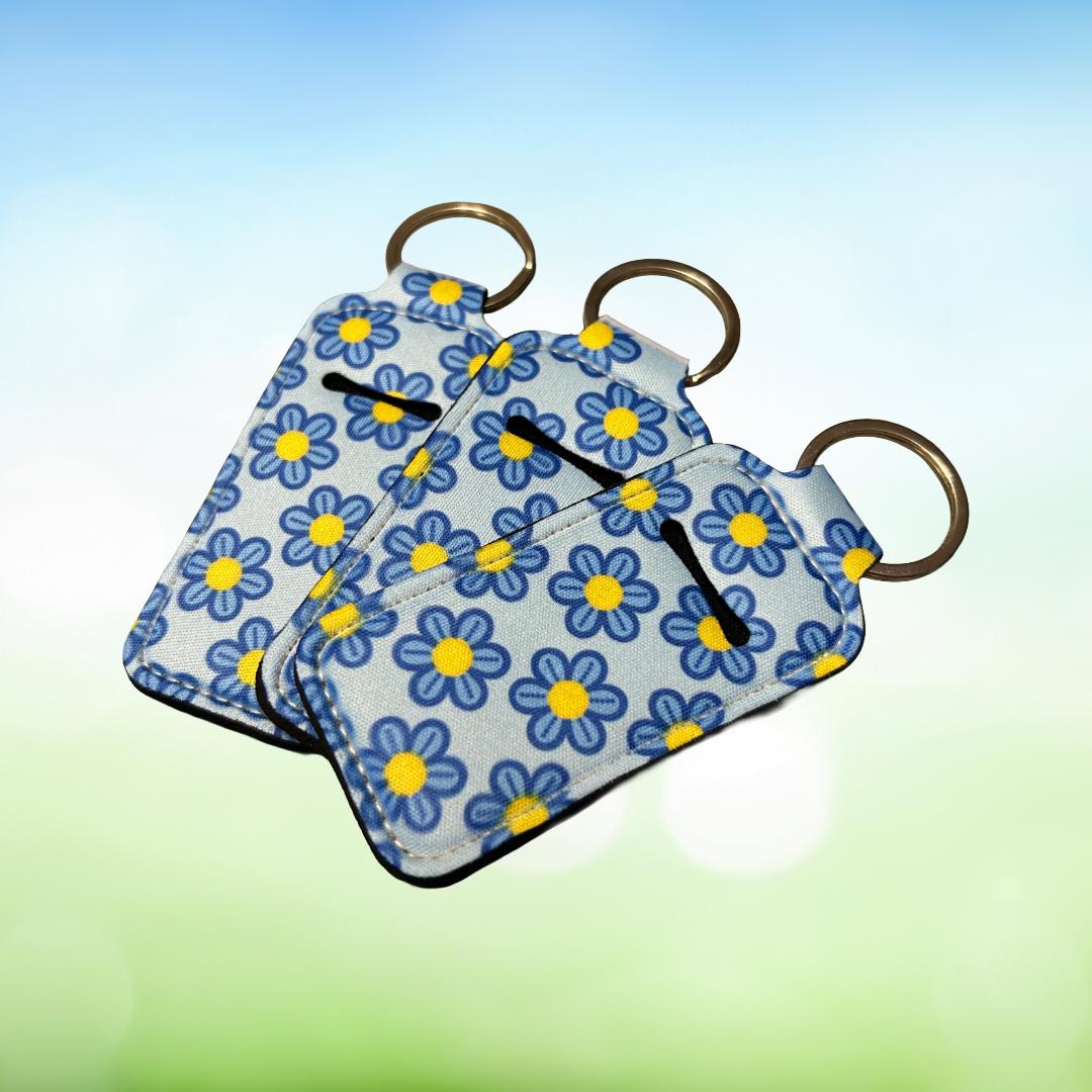 Lip Balm Holder with Keyring | Bag & Backpack Clip | Handmade Accessory | Indigenous design