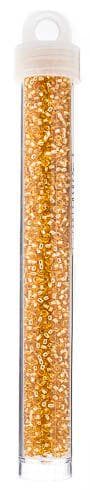 Size 11/0 Gold Silver Lined Miyuki Seed Beads