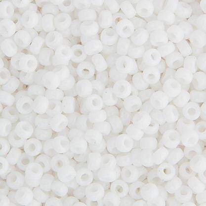 Size 11/0 Chalk White Opaque Miyuki Seed Beads