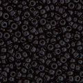 Size 11/0 Black Opaque Miyuki Seed Beads