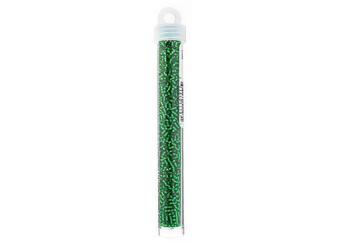 Size 11/0 Green Silver Lined Miyuki Seed Beads