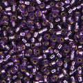Size 11/0 Amethyst Silver Lined Miyuki Seed Beads