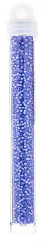 Size 11/0 Violet Opal Dyed Alabaster Miyuki Seed Beads