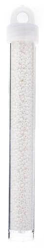 Size 11/0 Chalk White Opaque Miyuki Seed Beads