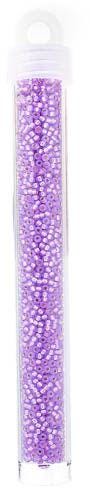 Size 11/0 Lilac Opal Dyed Alabaster Miyuki Seed Beads