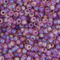 Size 11/0 Smoky Amethyst AB Matte Miyuki Seed Beads