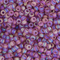 Size 11/0 Smoky Amethyst AB Matte Miyuki Seed Beads