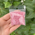 Size 11/0 Light Rose Opal Dyed Alabaster Miyuki Seed Beads