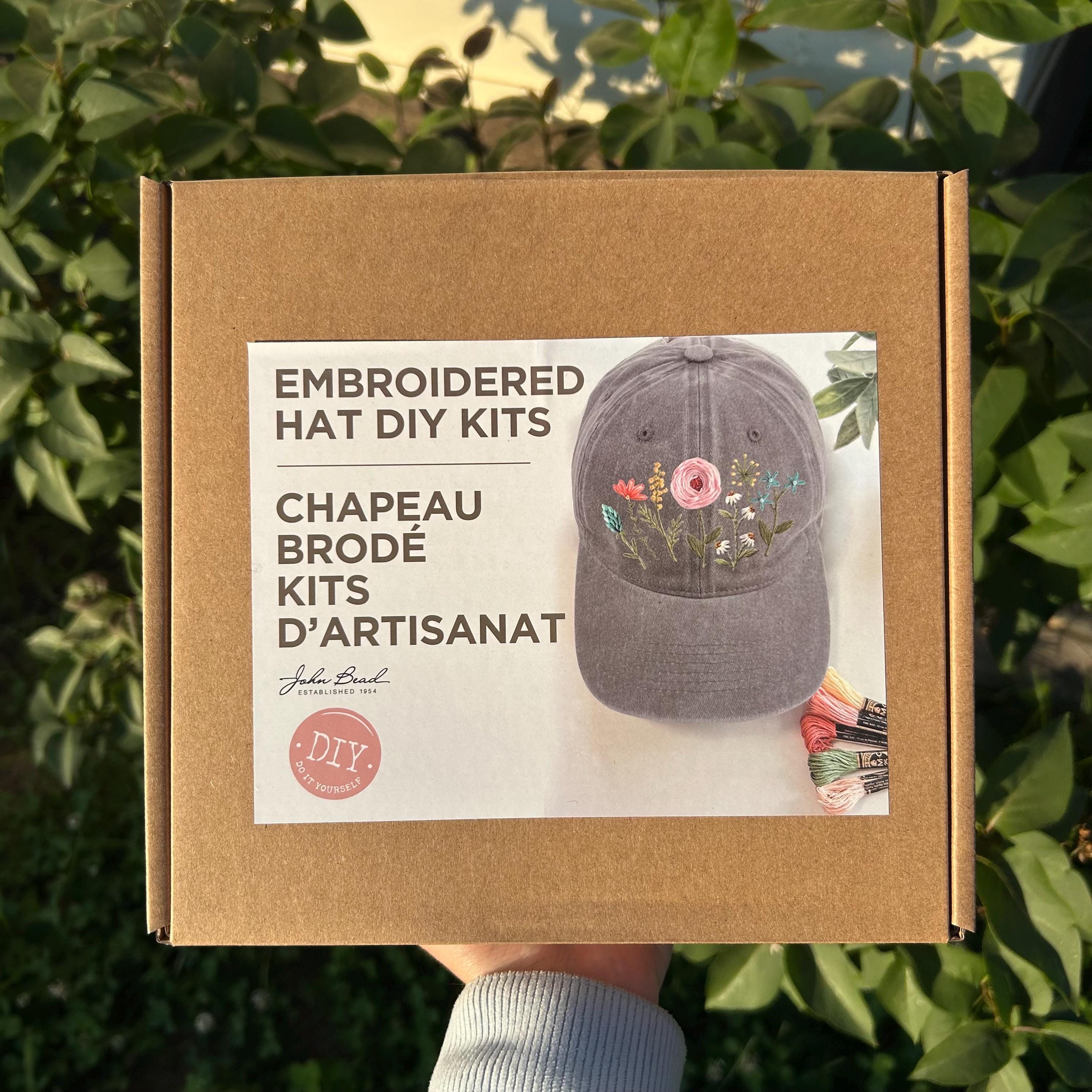 Embroidered Hat DIY Kit